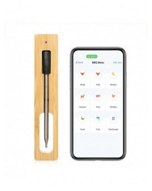 Kitchen-Bakeware-Intelligent BBQ Thermometer Bluetooth Digital