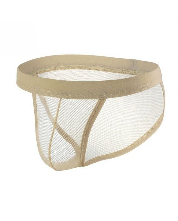 Seksuali apranga-Vyrams-Sexy Mesh Men's Panties Hollow G-String