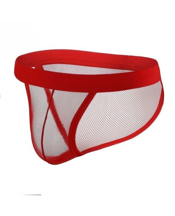 Seksuali apranga-Vyrams-Sexy Mesh Men's Panties Hollow G-String Seksuali apranga-Vyrams-Sexy Mesh Men's Panties Hollow G-String