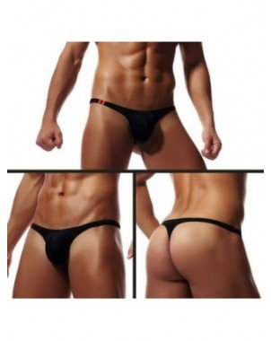 Seksuali apranga-Vyrams-Vyriškas apatinis trikotažas Seksualūs T-Back G-String kelnaitės