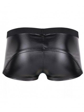 Seksuali apranga-Vyrams-Mens Sexy Leather Lingerie Open Crotch