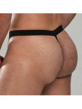 Seksuali apranga-Vyrams-Bulge Pouch Briefs Faux Leather