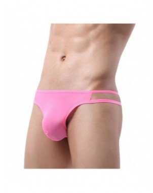 Seksuali apranga-Vyrams-Ice Silk Men Sexy Thongs Underwear Men