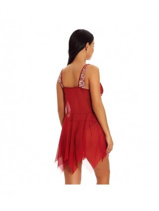 Women's Underwear-Pajama Sets-Sexy Lace Night Dress For Women