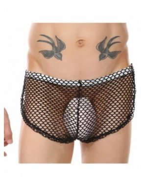 Seksuali apranga-Vyrams-Men's Sexy Underwear Side Slipt Panties