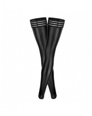 Seksuali apranga-Kojinės-Sexy Women PU Leather Stockings Over