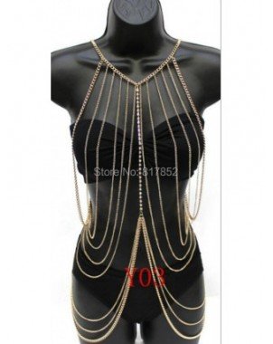 Seksuali apranga-Komplektai-FASHION Y01-Y20 WOMEN Gold colour