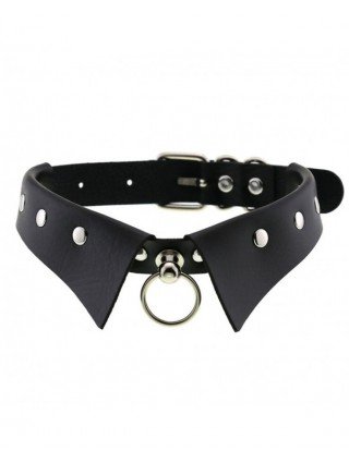 BDSM-Antkakliai-Black Collar Choker Necklace Gothic Fashion