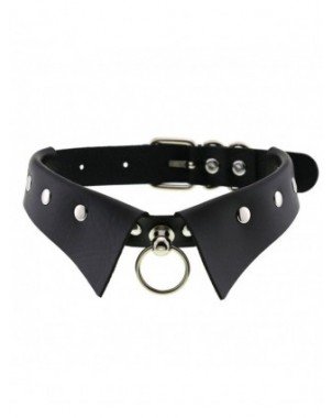 BDSM-Antkakliai-Black Collar Choker Necklace Gothic Fashion