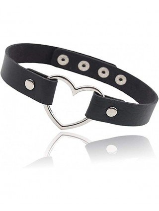 BDSM-Antkakliai-Gothic Choker Necklaces Women Girls Rivet