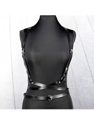 BDSM-Suvaržymo priemonės-Seksualus apatinis trikotažas Bdsm apatinis trikotažas Goth diržai