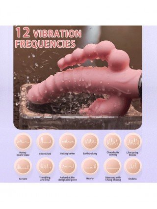 Vibratoriai, Dildo-Dvigubi – klitoriniai-Rabbit G Spot Dildo