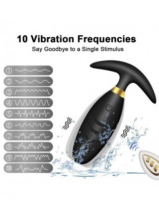 Vibratoriai, Dildo-Išmanieji-Remote Control Anal Plug Bead