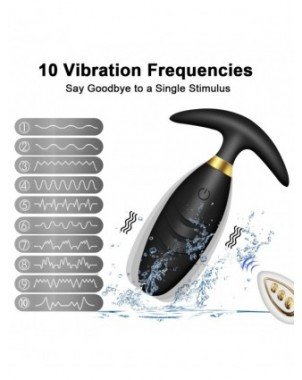 Vibratoriai, Dildo-Išmanieji-Remote Control Anal Plug Bead