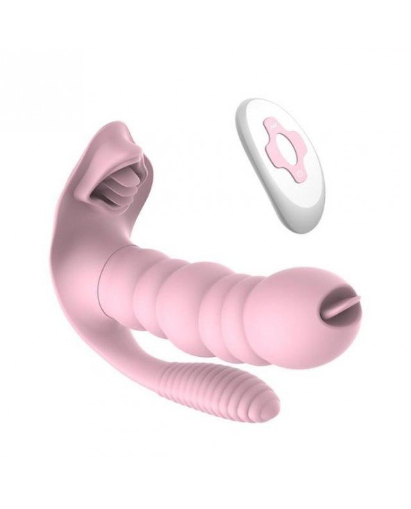 Vibratoriai, Dildo-Dvigubi – klitoriniai-9 Mode Anal Vagina Vibratoriai, Dildo-Dvigubi – klitoriniai-9 Mode Anal Vagina