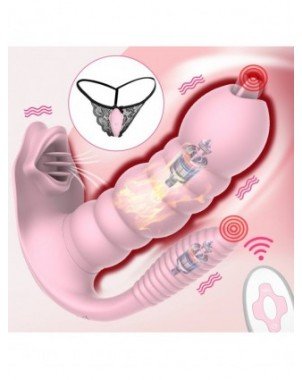 Vibratoriai, Dildo-Dvigubi – klitoriniai-9 Mode Anal Vagina