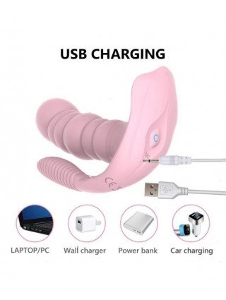 Vibratoriai, Dildo-Dvigubi – klitoriniai-9 Mode Anal Vagina