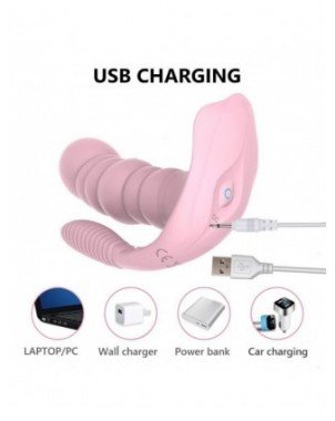 Vibratoriai, Dildo-Dvigubi – klitoriniai-9 Mode Anal Vagina