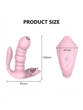 Vibratoriai, Dildo-Dvigubi – klitoriniai-9 Mode Anal Vagina