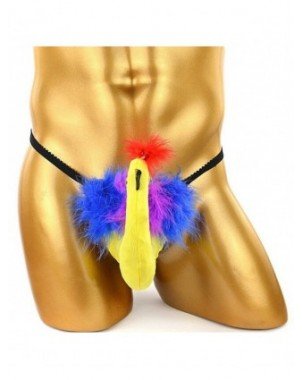 Seksuali apranga-Vyrams-Seksualūs trumpi stringai Juokingi naktinio klubo scenos mados apatiniai