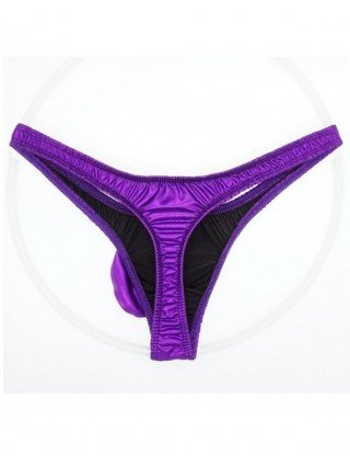 Seksuali apranga-Vyrams-Men Thong Sexy Stripe Cotton Underwear