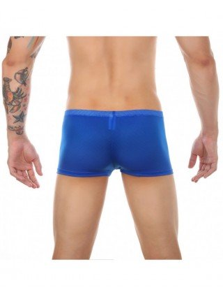 Prekės suaugusiems 18+-Seksuali apranga-Vyrams apatiniai drabužiai Boxer Sexy Sheer apatinės