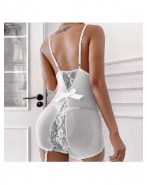 Seksuali apranga-Apatinis trikotažas-Sexy Lace nightdress