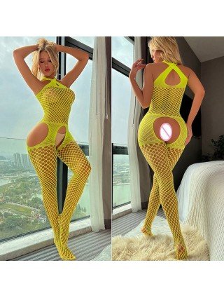 Seksuali apranga-Apatinis trikotažas-Sexy Body Stockings Mesh