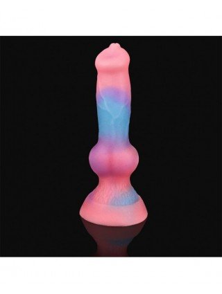 Vibratoriai, Dildo-Tikroviški-Super soft Luminous Penis Dildo