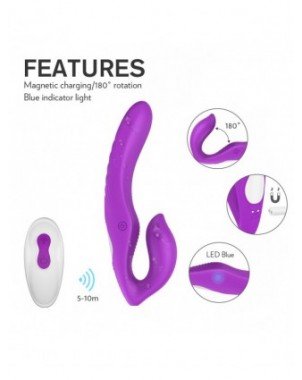 Vibratoriai, Dildo-Dvigubi – klitoriniai-Double-heads Vibrator