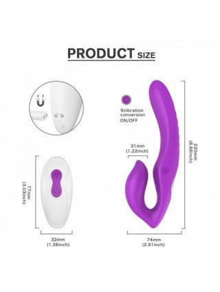 Vibratoriai, Dildo-Dvigubi – klitoriniai-Double-heads Vibrator
