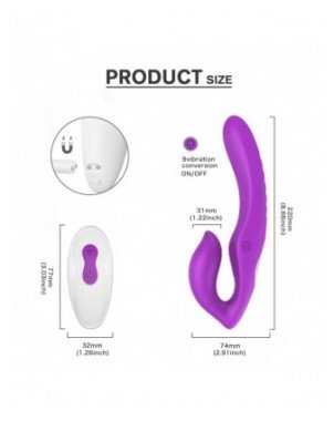 Vibratoriai, Dildo-Dvigubi – klitoriniai-Double-heads Vibrator