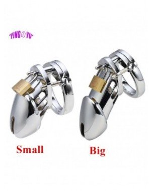 BDSM-Įvairūs-40/45/50mm Male Chastity Device Cock Cage Dildo