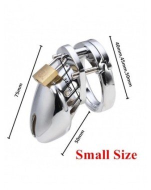 BDSM-Įvairūs-40/45/50mm Male Chastity Device Cock Cage Dildo