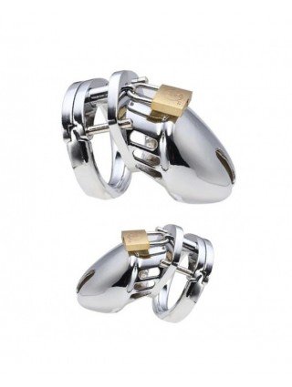 BDSM-Įvairūs-40/45/50mm Male Chastity Device Cock Cage Dildo