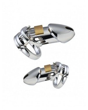 BDSM-Įvairūs-40/45/50mm Male Chastity Device Cock Cage Dildo