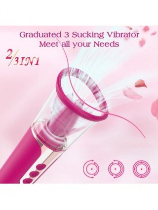 Vibratoriai, Dildo-Dvigubi – klitoriniai-Minkštas liežuvio laižymo vibratorius moterims G