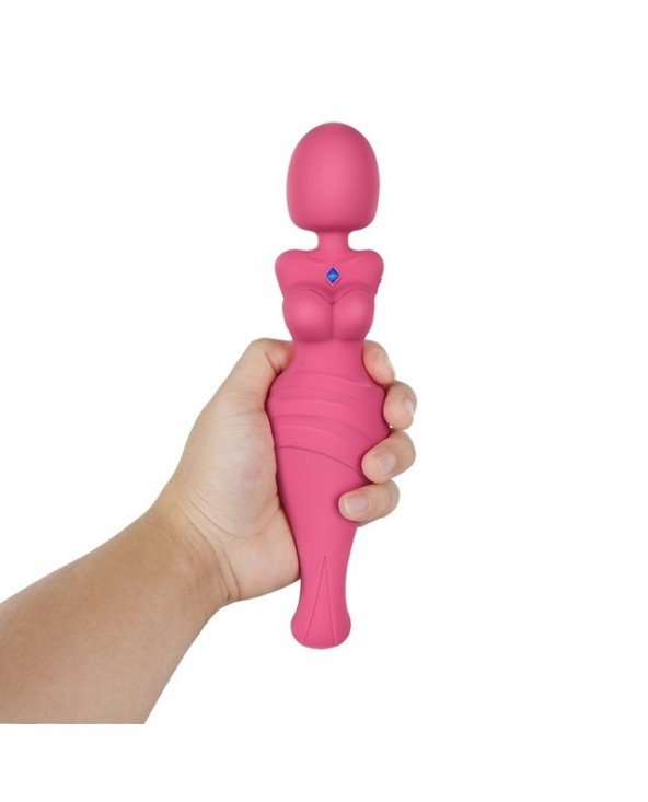 Vibratoriai, Dildo-Pulsatoriai-"Vasana 2 in 1 Goddess" galingi "Av" vibratoriai "Wand Clit