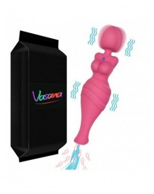 Vibratoriai, Dildo-Pulsatoriai-"Vasana 2 in 1 Goddess" galingi "Av" vibratoriai "Wand Clit