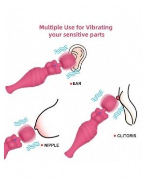 Vibratoriai, Dildo-Pulsatoriai-"Vasana 2 in 1 Goddess" galingi "Av" vibratoriai "Wand Clit