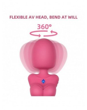 Vibratoriai, Dildo-Pulsatoriai-"Vasana 2 in 1 Goddess" galingi "Av" vibratoriai "Wand Clit