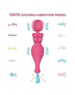 Vibratoriai, Dildo-Pulsatoriai-"Vasana 2 in 1 Goddess" galingi "Av" vibratoriai "Wand Clit