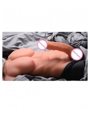 Sekso lėlės-Tikroviškos-Silicone Male Body Sex Doll Big Long