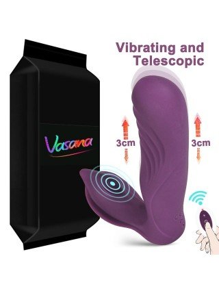 Vibratoriai, Dildo-Dvigubi – klitoriniai-Vasana Thrusting Dildo