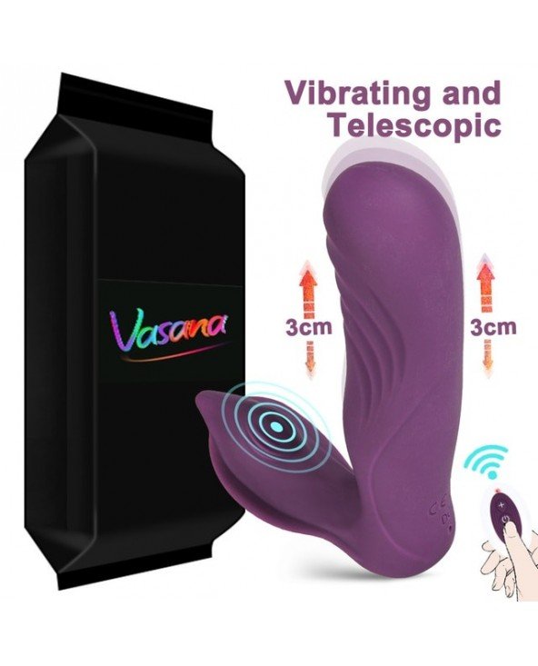Vibratoriai, Dildo-Dvigubi – klitoriniai-Vasana Thrusting Dildo Vibratoriai, Dildo-Dvigubi – klitoriniai-Vasana Thrusting Dildo