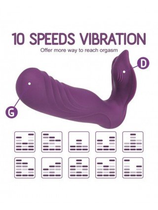 Vibratoriai, Dildo-Dvigubi – klitoriniai-Vasana Thrusting Dildo