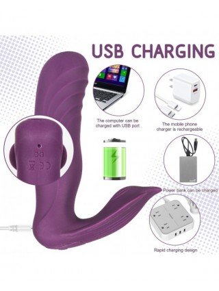 Vibratoriai, Dildo-Dvigubi – klitoriniai-Vasana Thrusting Dildo