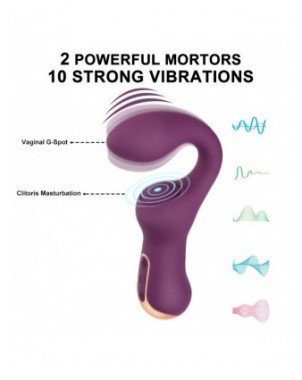 Vibratoriai, Dildo-Dvigubi – klitoriniai-Vasana Powerful AV
