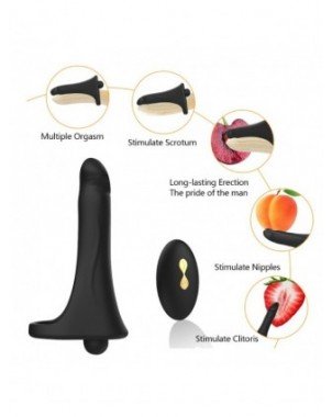 Masturbaciniai, Pompos-Penio žiedai-Double Penetration Vibrator