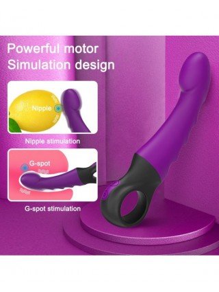Vibratoriai, Dildo-Dvigubi – klitoriniai-Galingas G taško vibratorius moteriai Clit Clitoris